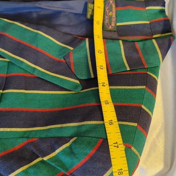 Fun, vintage, and cute striped short suit Charter Club 10 - Picture 4 of 13